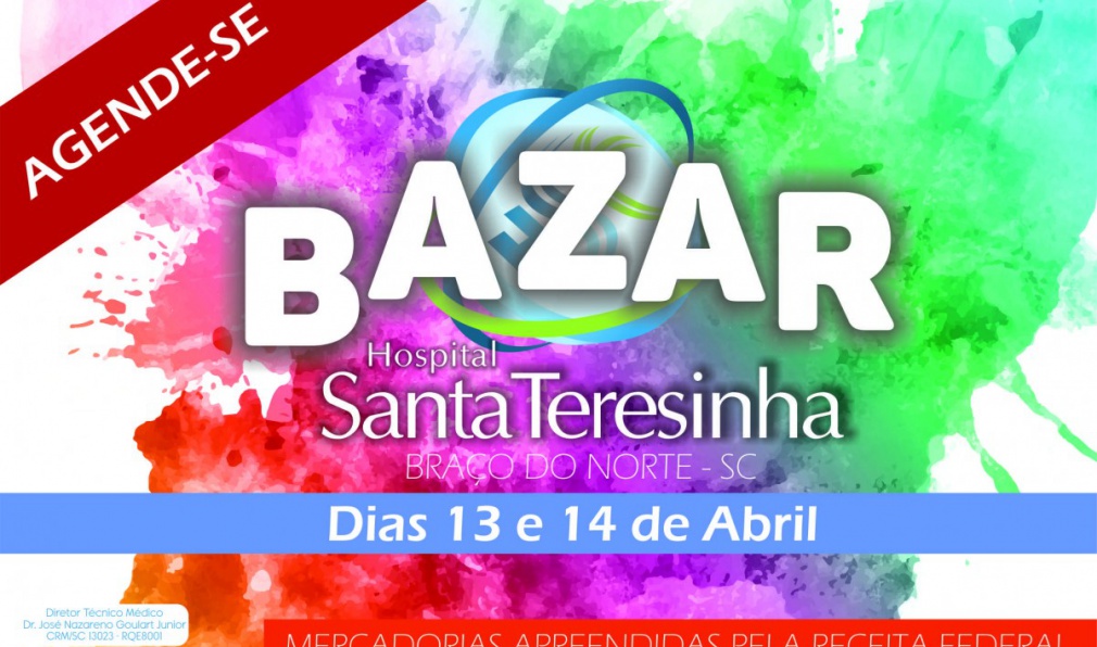 Bazar do HST acontece neste final de semana